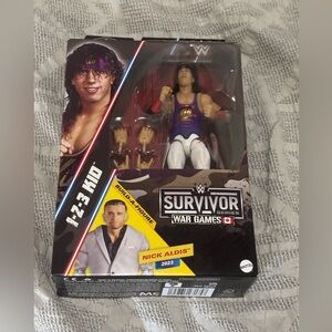 1-2-3 Kid WWE Survivor Series War Games Elite Collection Action Figure New